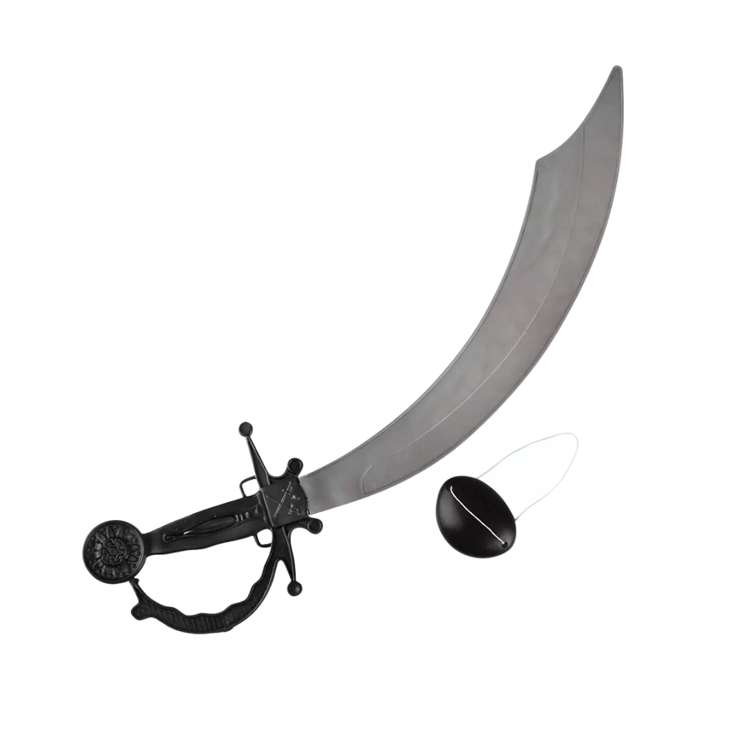 Espada Pirata Con Parche