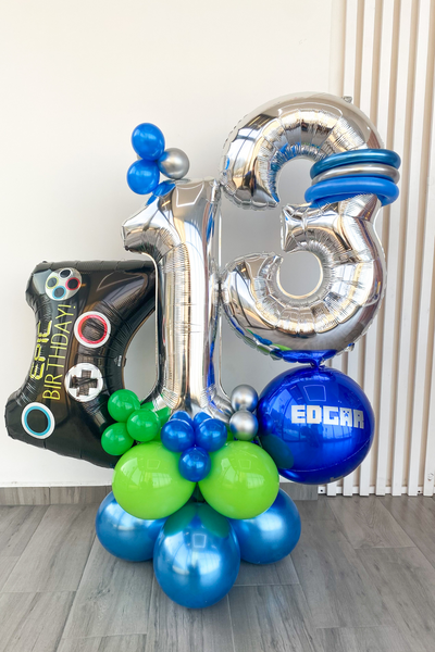 Bouquet Globos Gaming