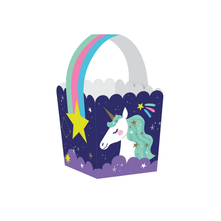 Favor Box Unicorn Galaxy