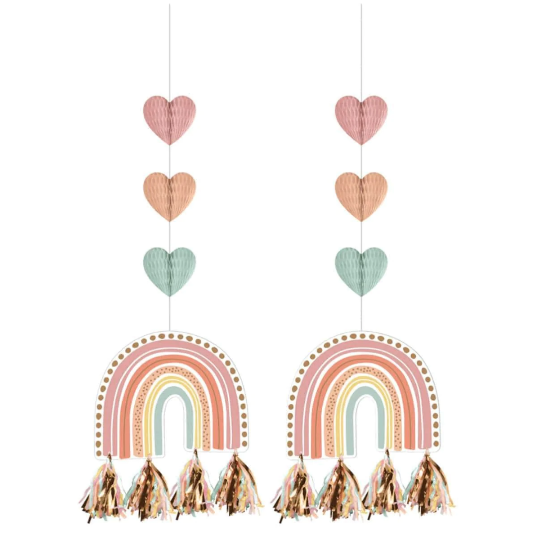 Figuras Decorativas Boho Rainbow