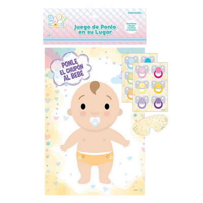 Juego Ponlo en su lugar Baby Shower