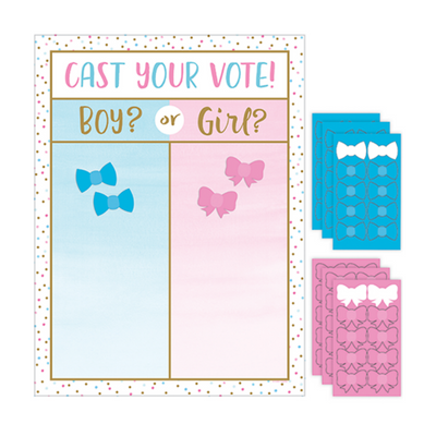 Juego Votación Baby Shower