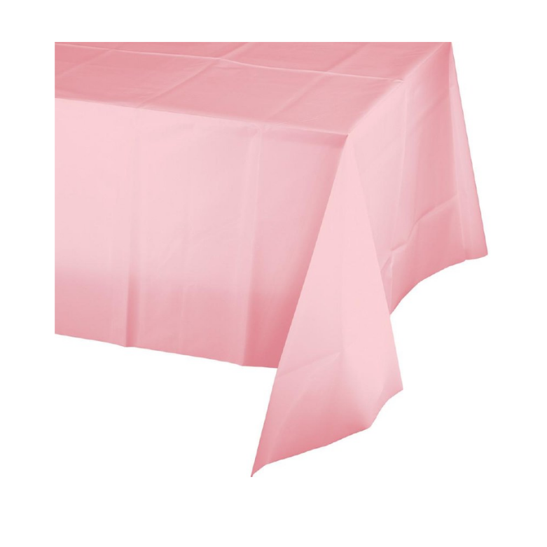Mantel Rectángular Rosa Claro