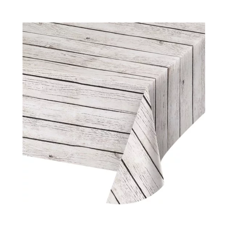 Mantel Rectangular White Wood