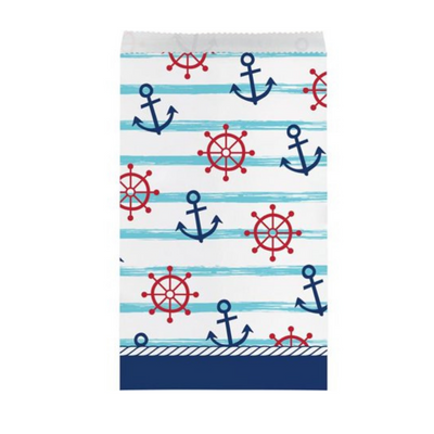 Paper Treat Bag Nautical