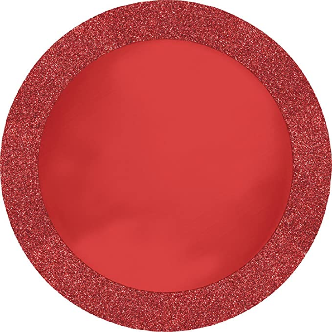 PlaceMat Red Glitz