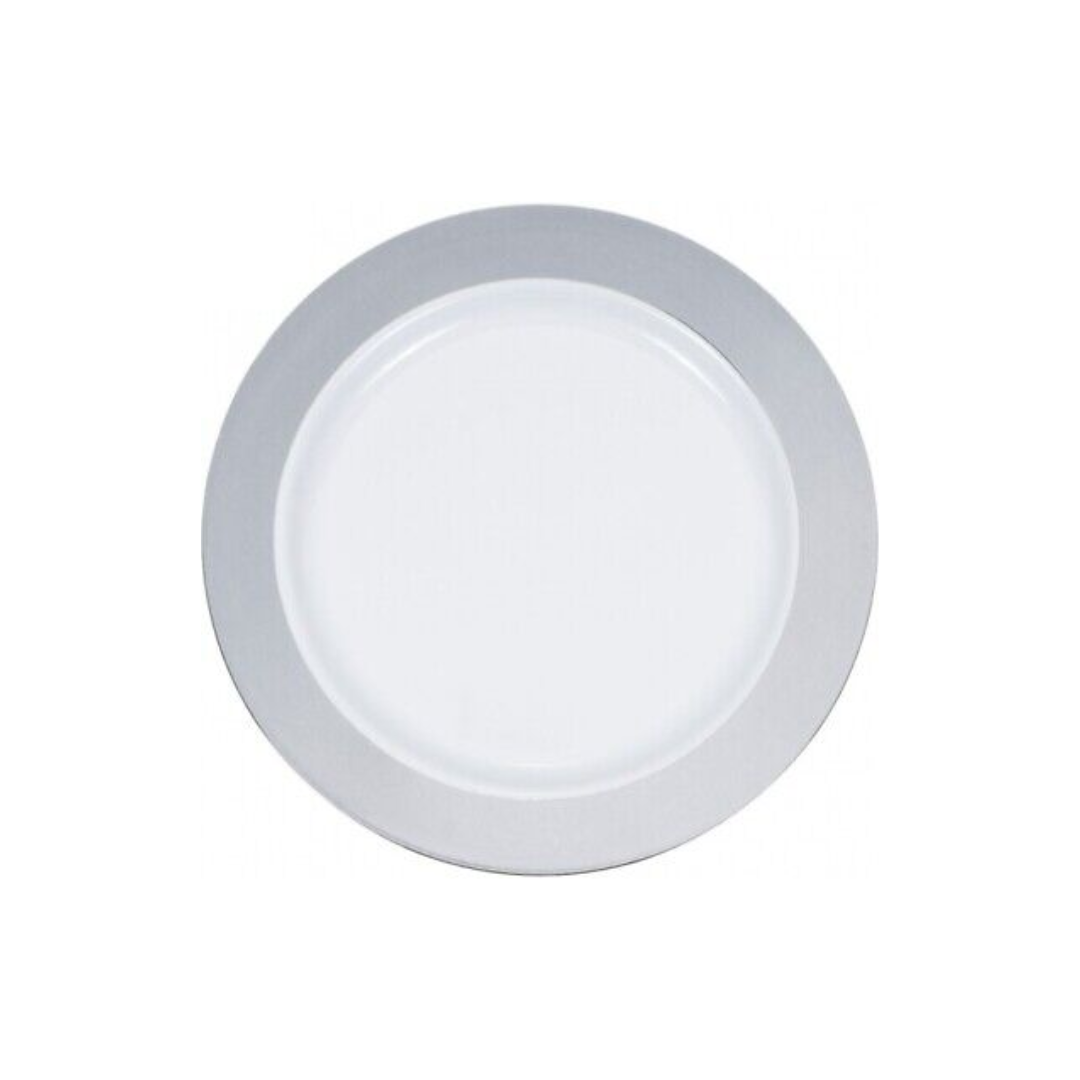 Plato Plastico Silver Small