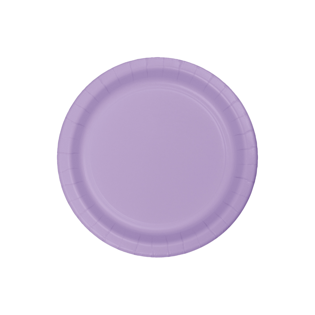 Plato 7' Lila (24 piezas)