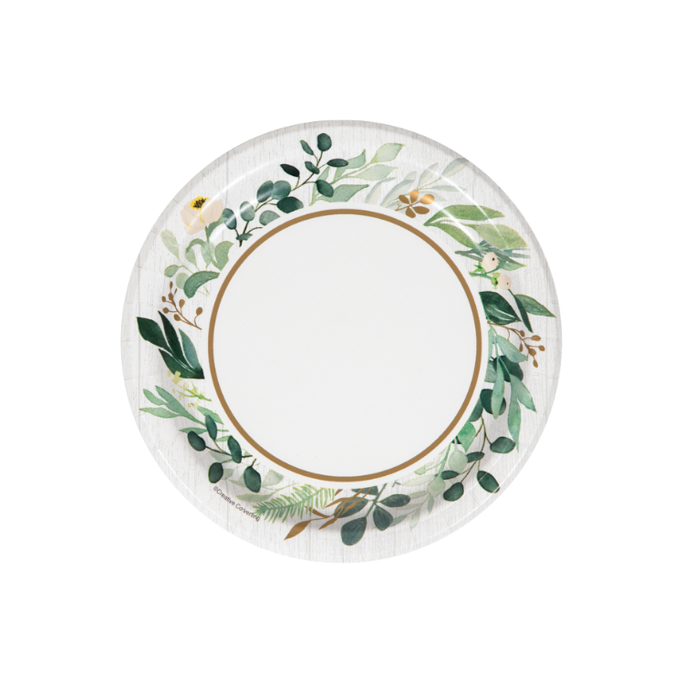 Plato 7" Eucalyptus Green