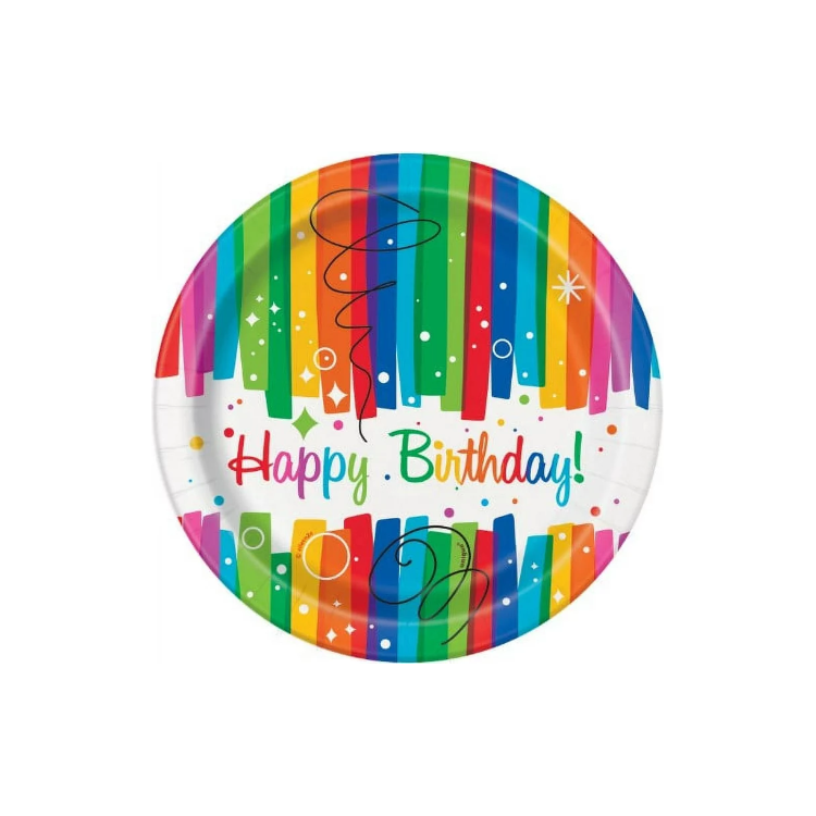 Plato 7" Rainbow Ribbons