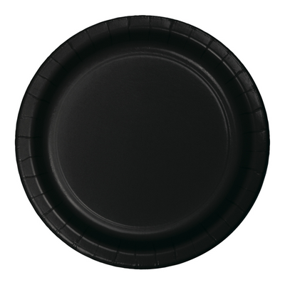 Plato 9' Negro (24 piezas)