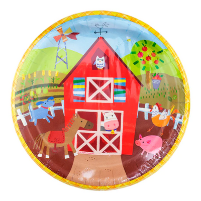 Plato 9" Farm Party