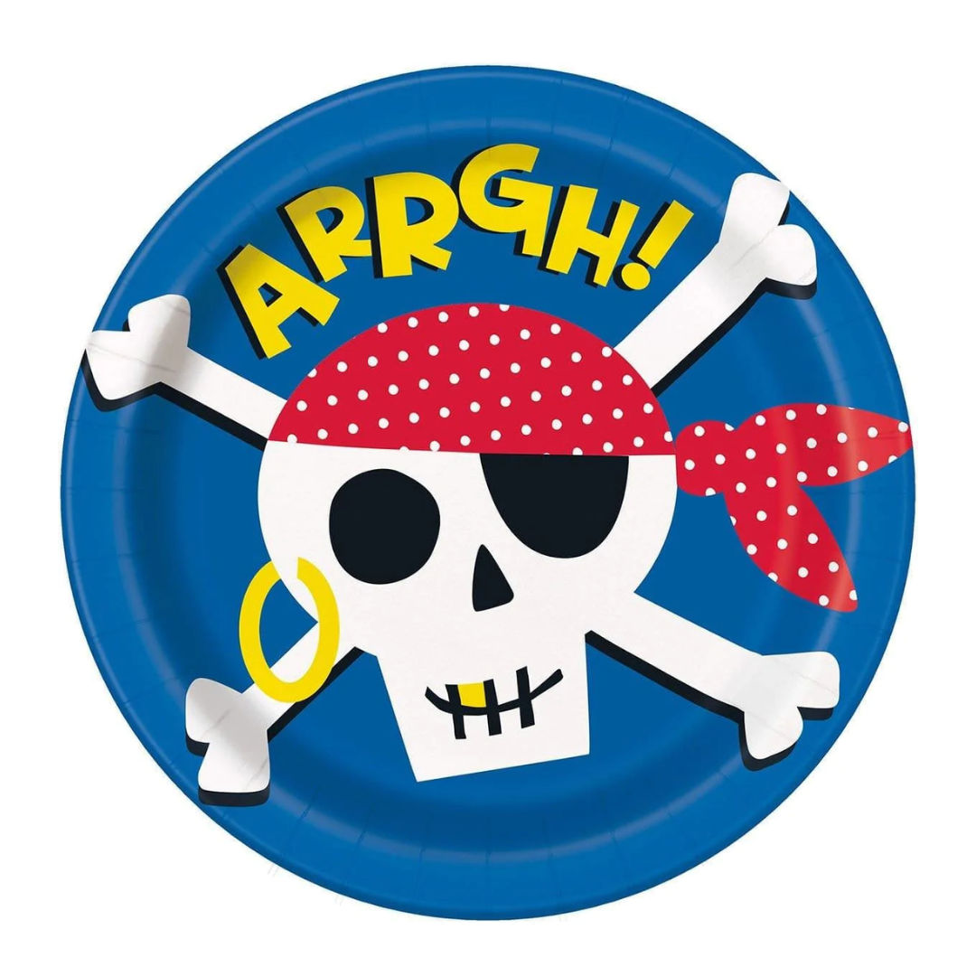 Plato 9" Piratas