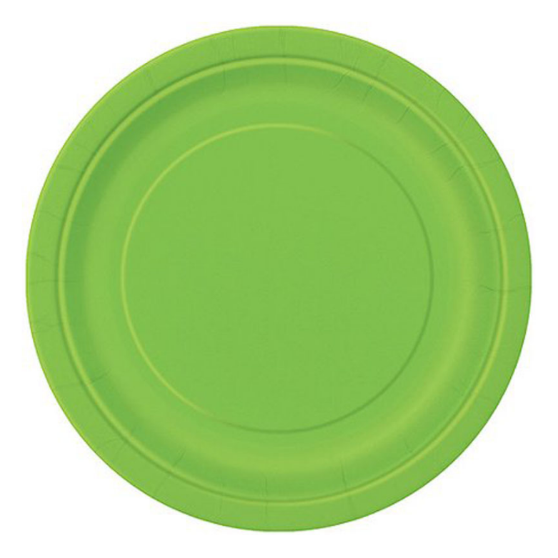 Plato 9" Verde Kiwi
