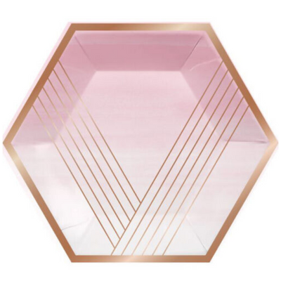 Plato Banquete 10' Rose