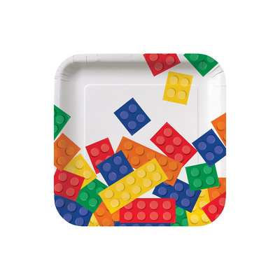 Plato Cuadrado 7" Blocks