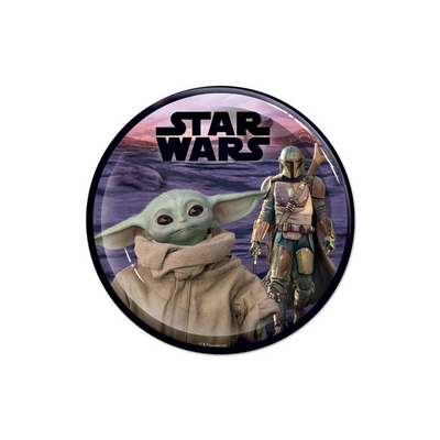 Plato Pastelero Mandalorian