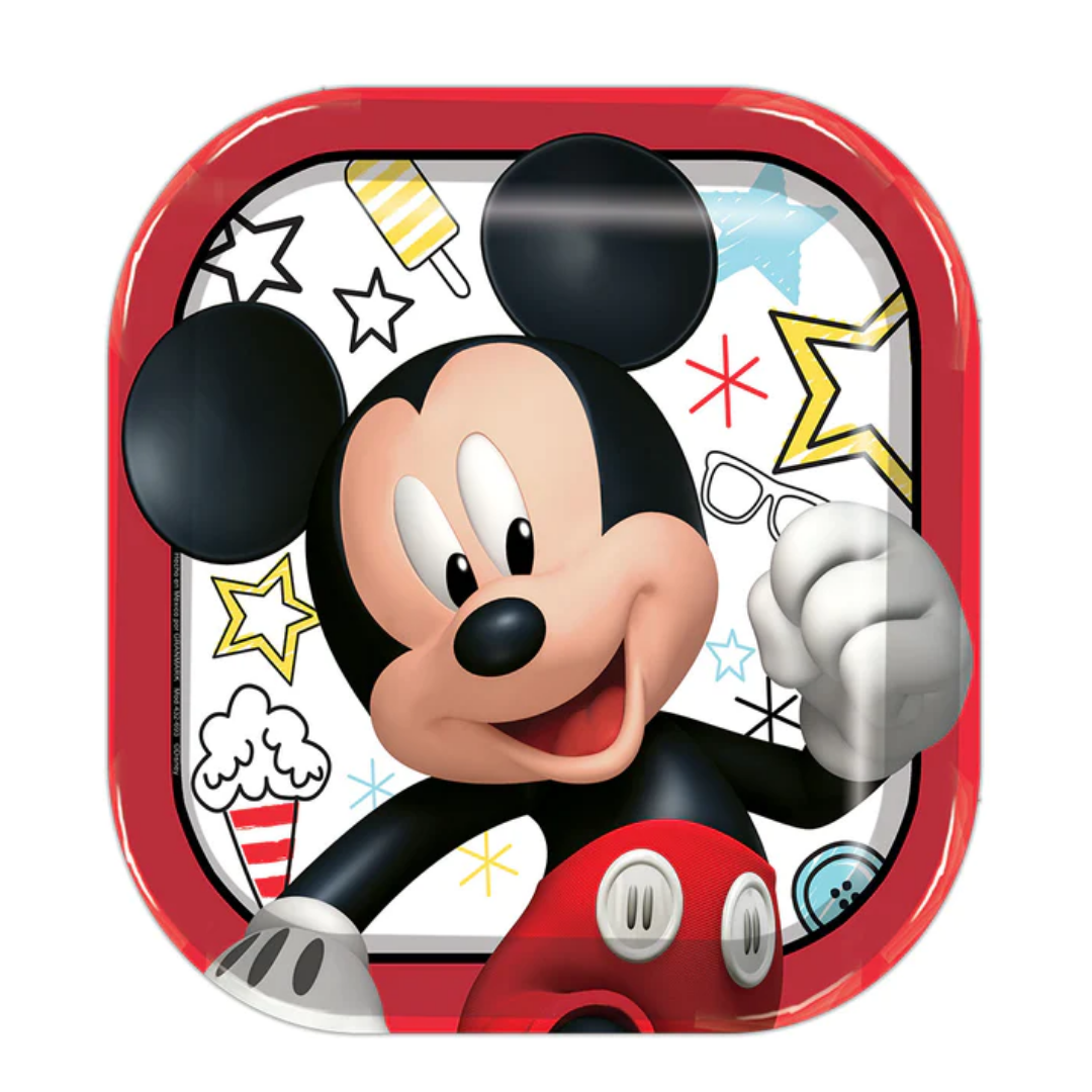 Plato cuadrado Mickey