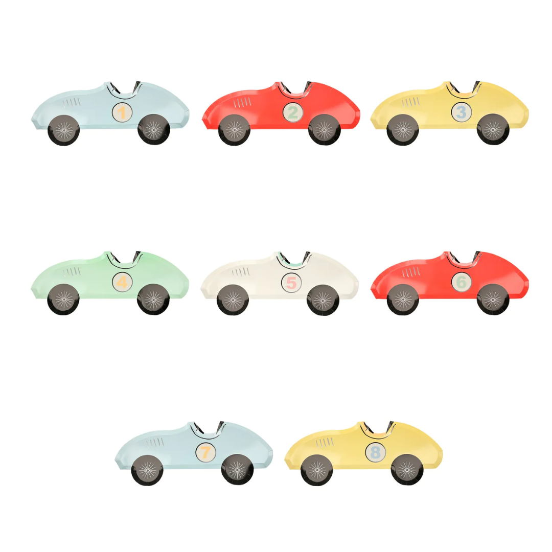 Race Car Plates