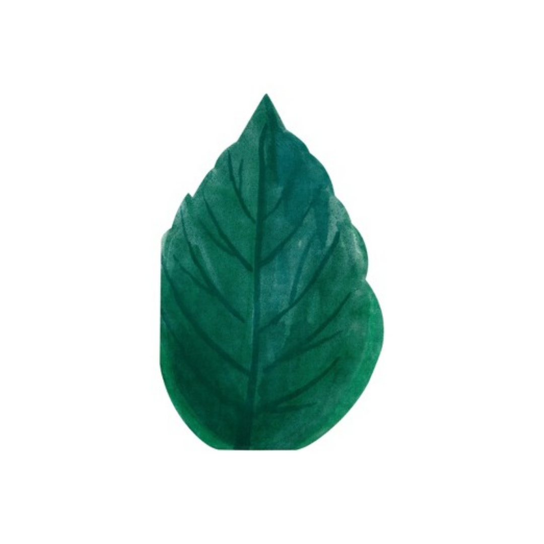 Rose Garden Leaf Napkins