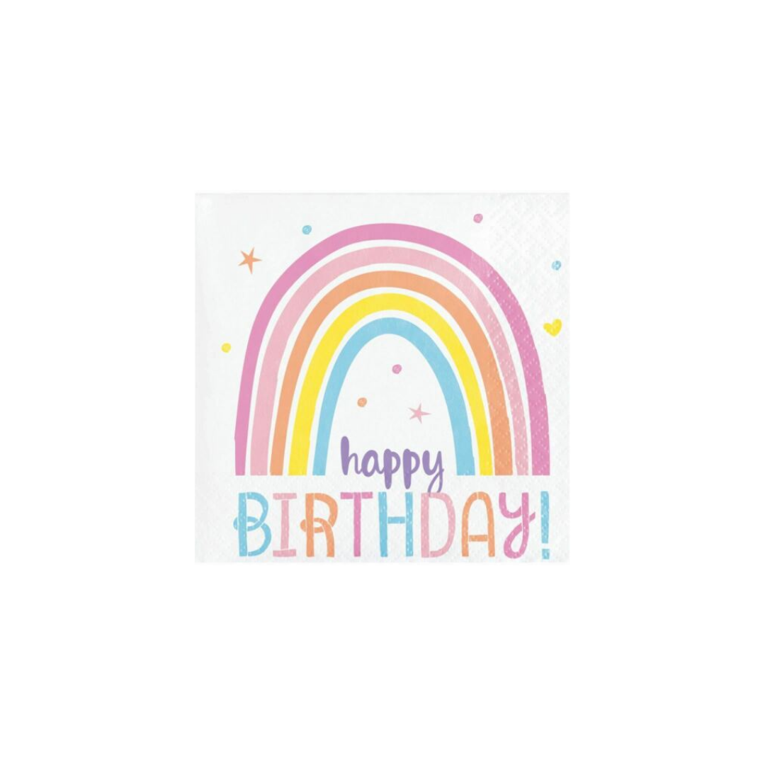 Servilleta BN Happy Rainbow
