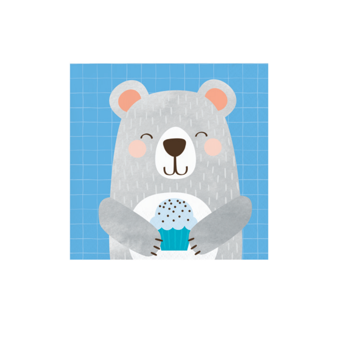 Servilletas BN Birthday Bear