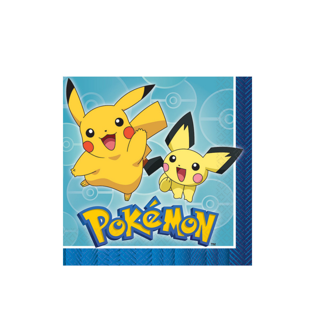 Servilletas Lunch Pokemon