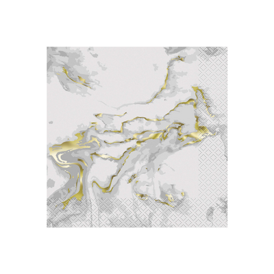 Servilletas Marble Gold