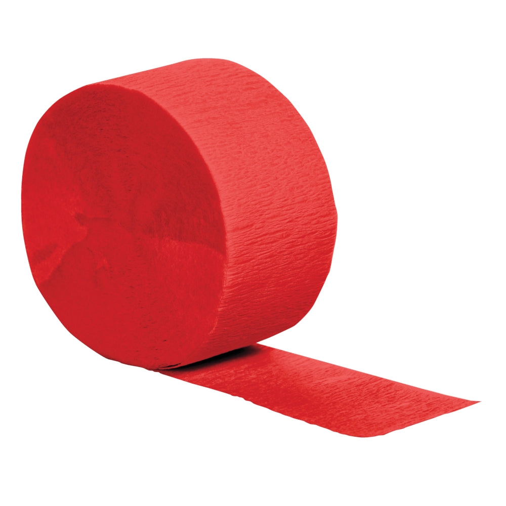 Tira de Crepe 81" Rojo