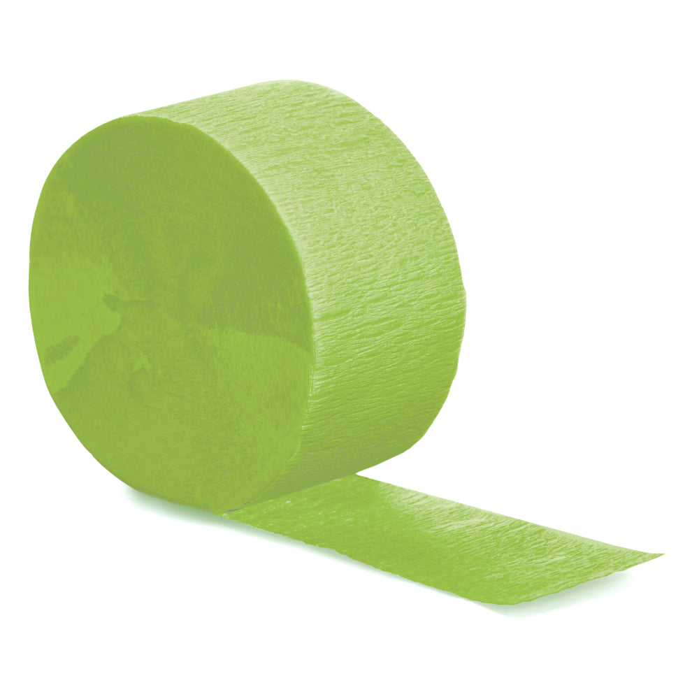 Tira de Crepe 81" Verde Limon