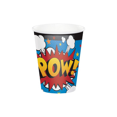 Vaso 9oz Super Hero