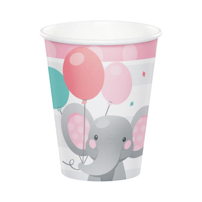 Vaso 9 oz Elephant Girl