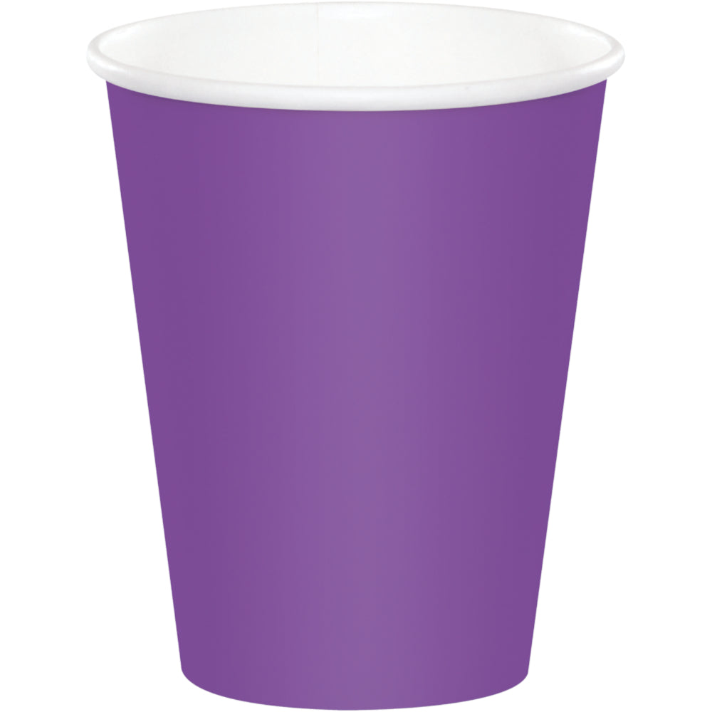 Vaso 9 oz Morado (24 piezas)