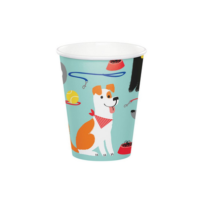 Vaso 9oz Dog Party