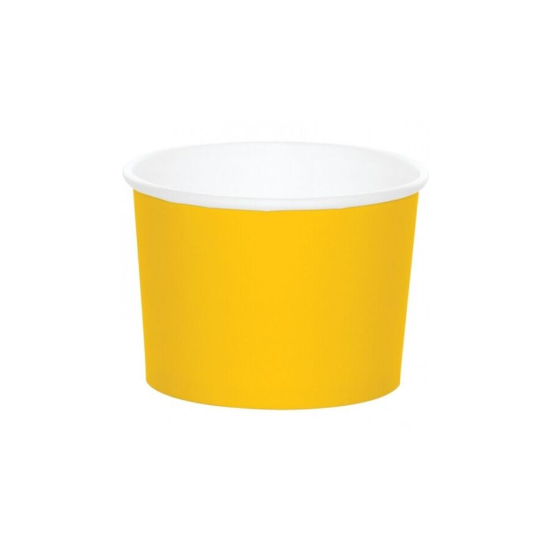 Vaso Cup Treat Amarillo (8 pz)