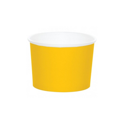 Vaso Cup Treat Amarillo (8 pz)