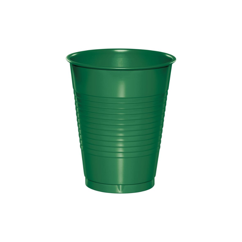 Vaso Plástico Verde 16 oz